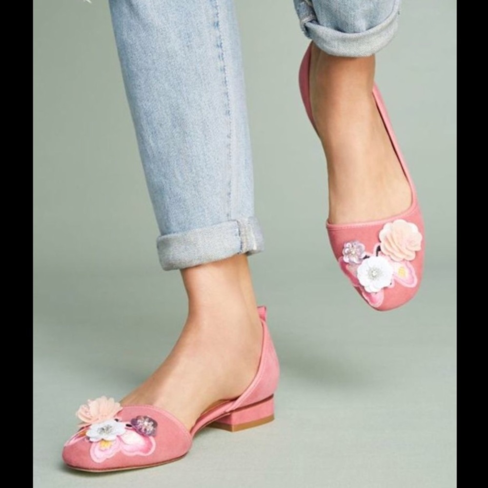 🆕NIB very rare Bill Blass Lola Embellished Flats